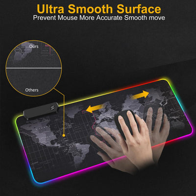 World Map Gaming Pad