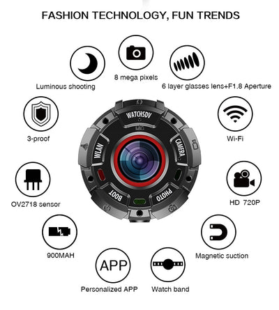 IP68 Waterproof WiFi Action Camera